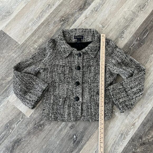 Brooks Brothers Petite Wool Mohair Tweed Jacket Mohair Jacket - Picture 11 of 15